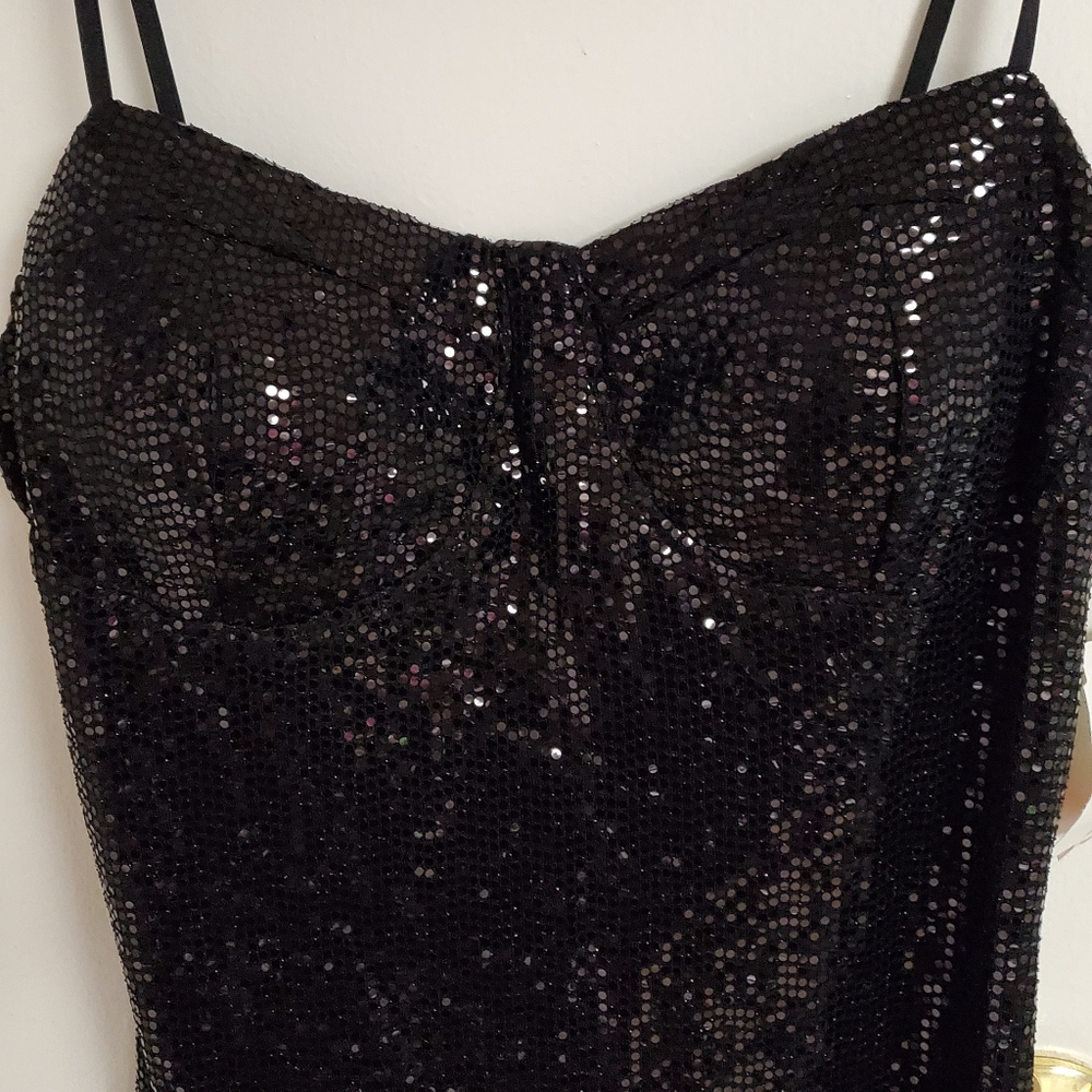 Mini vestido negro